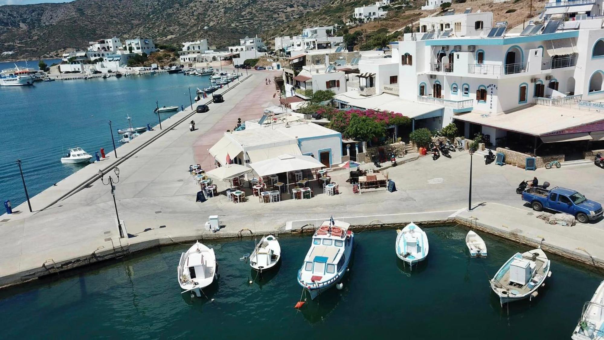 Calypso Hotel Lipsi Exterior foto